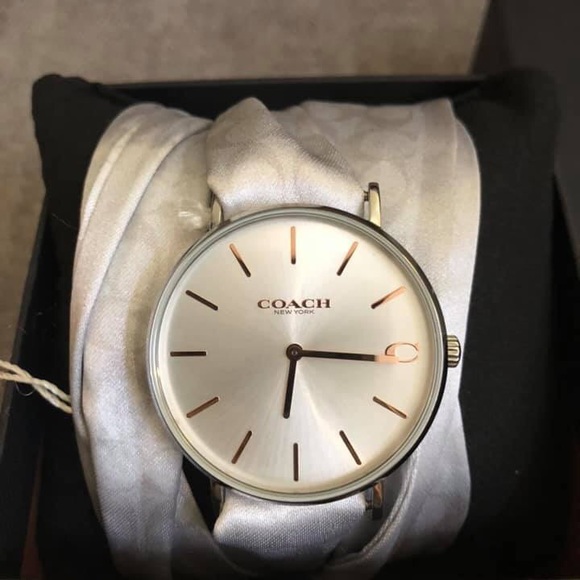 Coach Perry Scarf Wrap Ladies Analog Watch - Picture 2 of 8